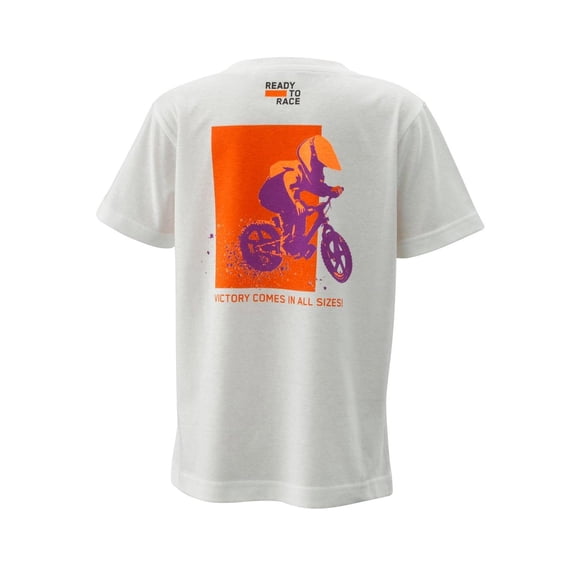 KTM Good Habits Kids Tee 104/3-4Y White