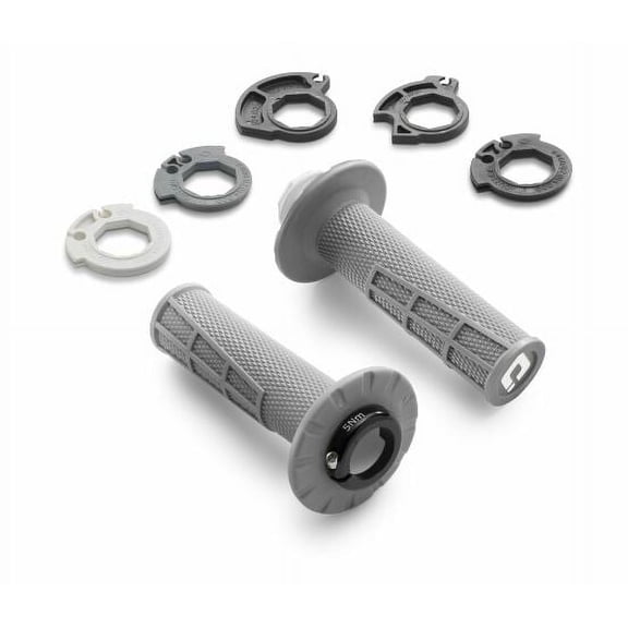 KTM LOCK-ON GRIP SET (GREY)
