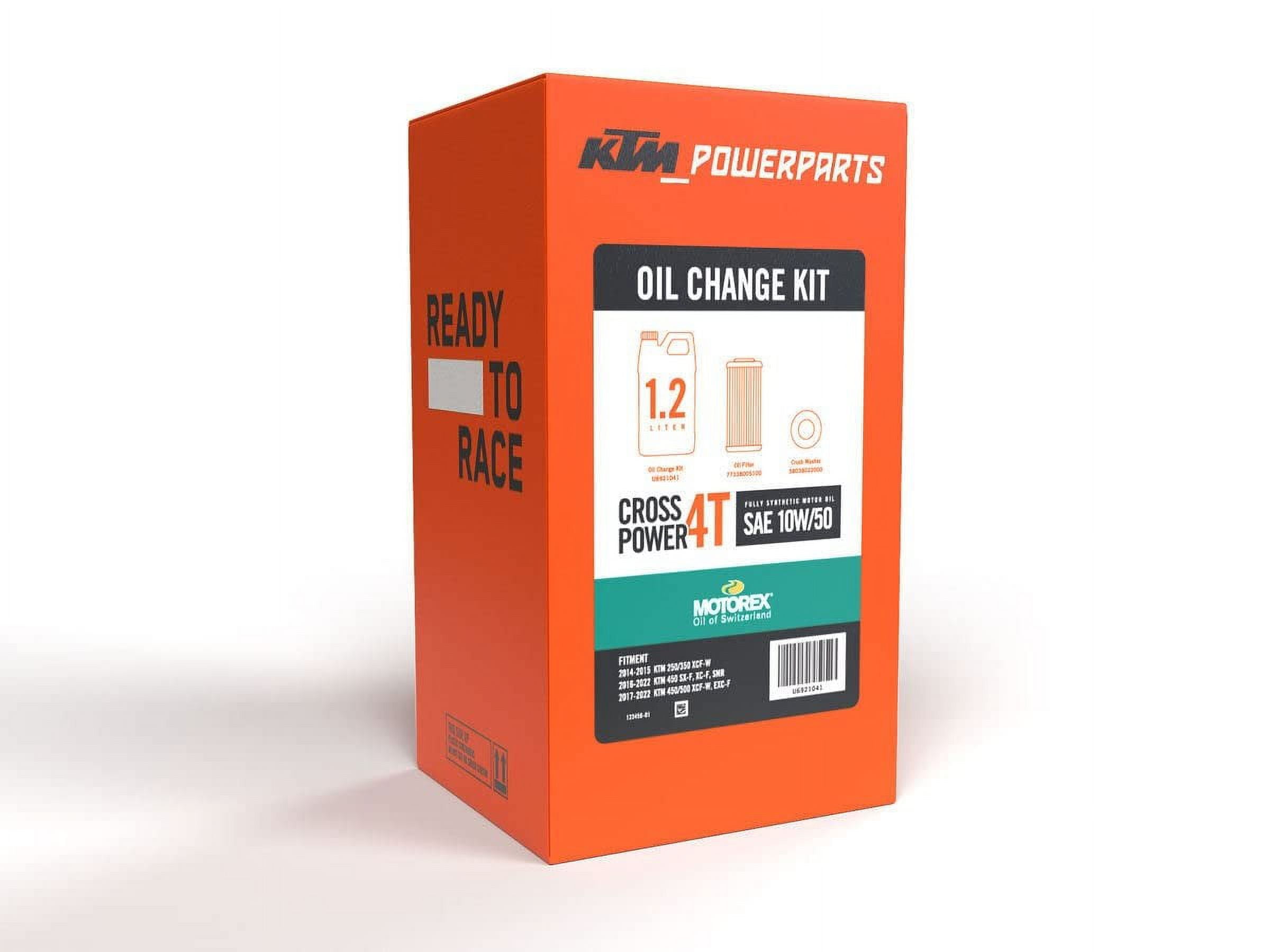 KTM/Motorex Oil Change Kit 10W/50 1.2L