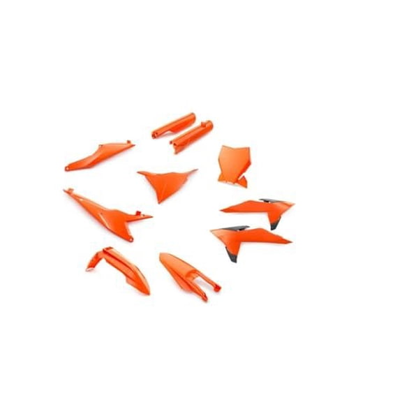 KTM Plastic Parts Body Kit, Electronic Orange, 00010000430K