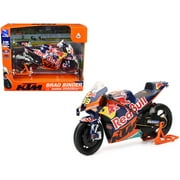 KTM RC16 Motorcycle #33 Brad Binder MotoGP Red Bull KTM Factory Racing 1/12 Diecast Model by New Ray