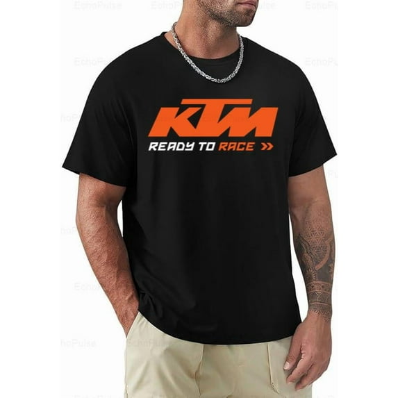 KTM Ready to Race Motorcycle Motocross Dirt Bike Racing Biker Unisex T-Shirt