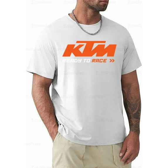 KTM Ready to Race Motorcycle Motocross Dirt Bike Racing Biker Unisex T-Shirt