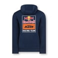 thumbnail image 1 of KTM Women Backprint Zip Hoodie S Navy and Orange, 1 of 8