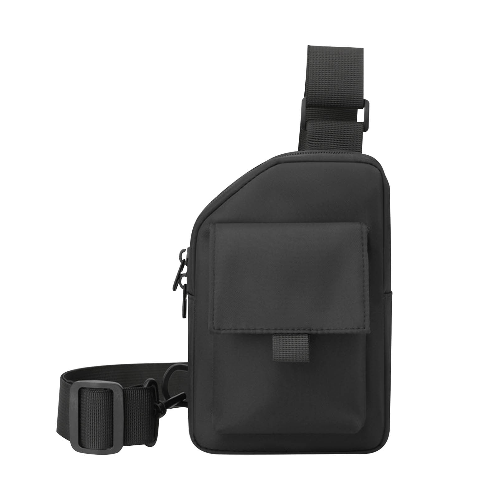 KTMGM Men's Outdoor Chest Bag Trend USB Chest Bag Sports Crossbody Bag Business Backpack