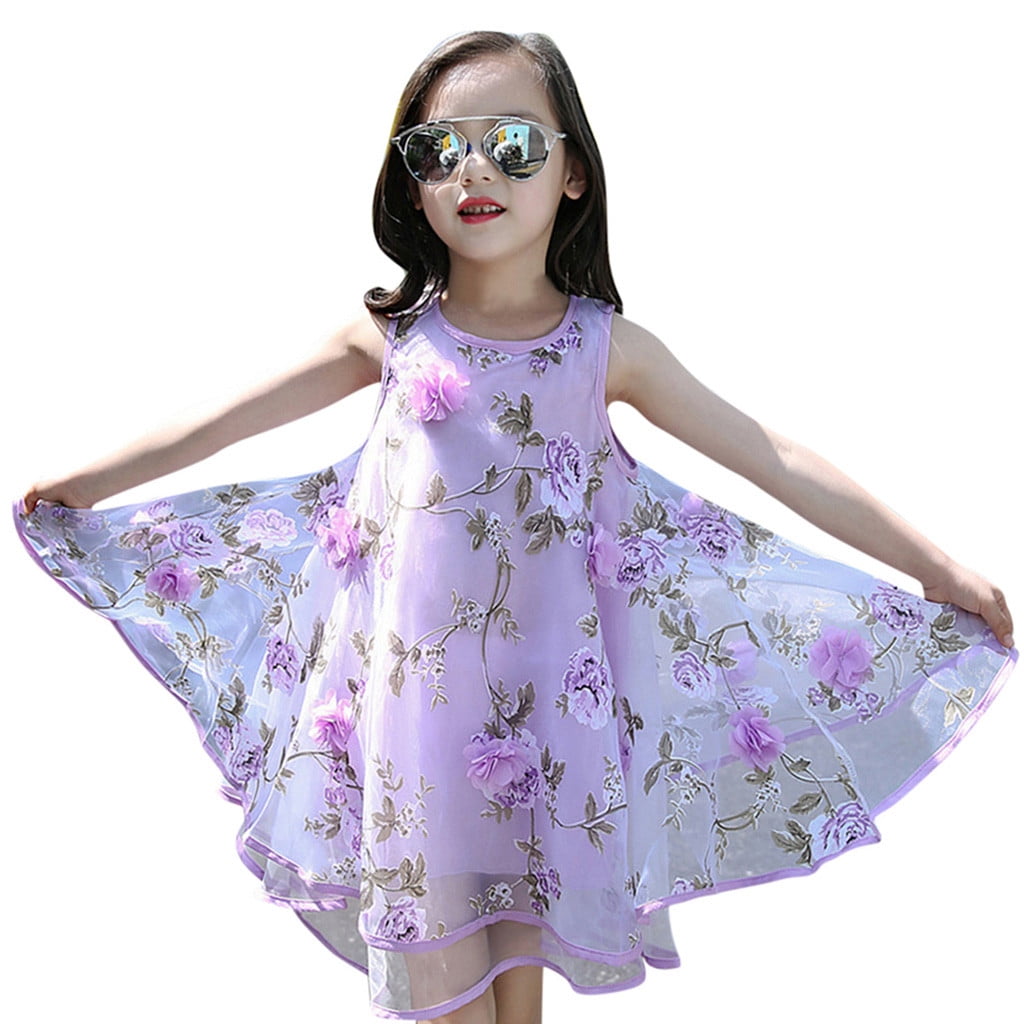 Girls Flower Girl Evening Dress - Lace Pageant Ball Gown, White (Size 12-13) - View #3