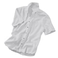thumbnail image 1 of KTMKH Men's Cotton And Linen Solid Color Lapel Short Sleeved Casual Jacket, 1 of 7