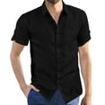 thumbnail image 1 of KTMKH Shirt Cardigan For ManShort SleeveOutdoorLoose Regular T Shirt, 1 of 3