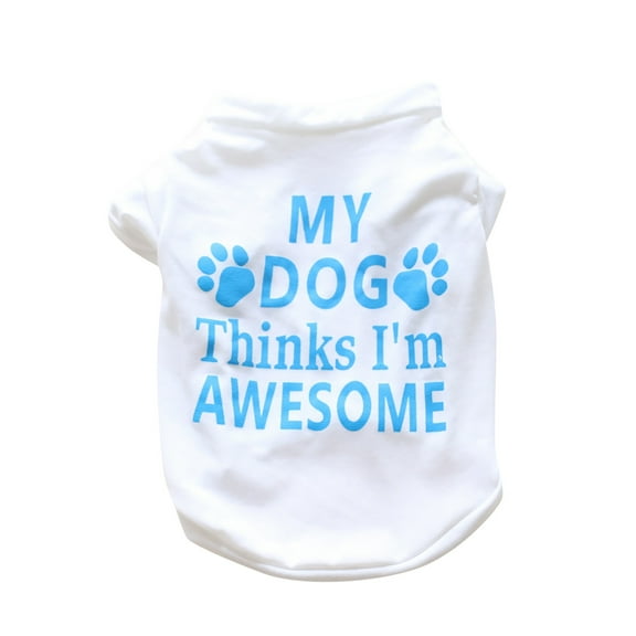 KTMKH Shirts for Dog Summer Thin Short Sleeved Pet Large Medium And Small Dog Vest Clothes