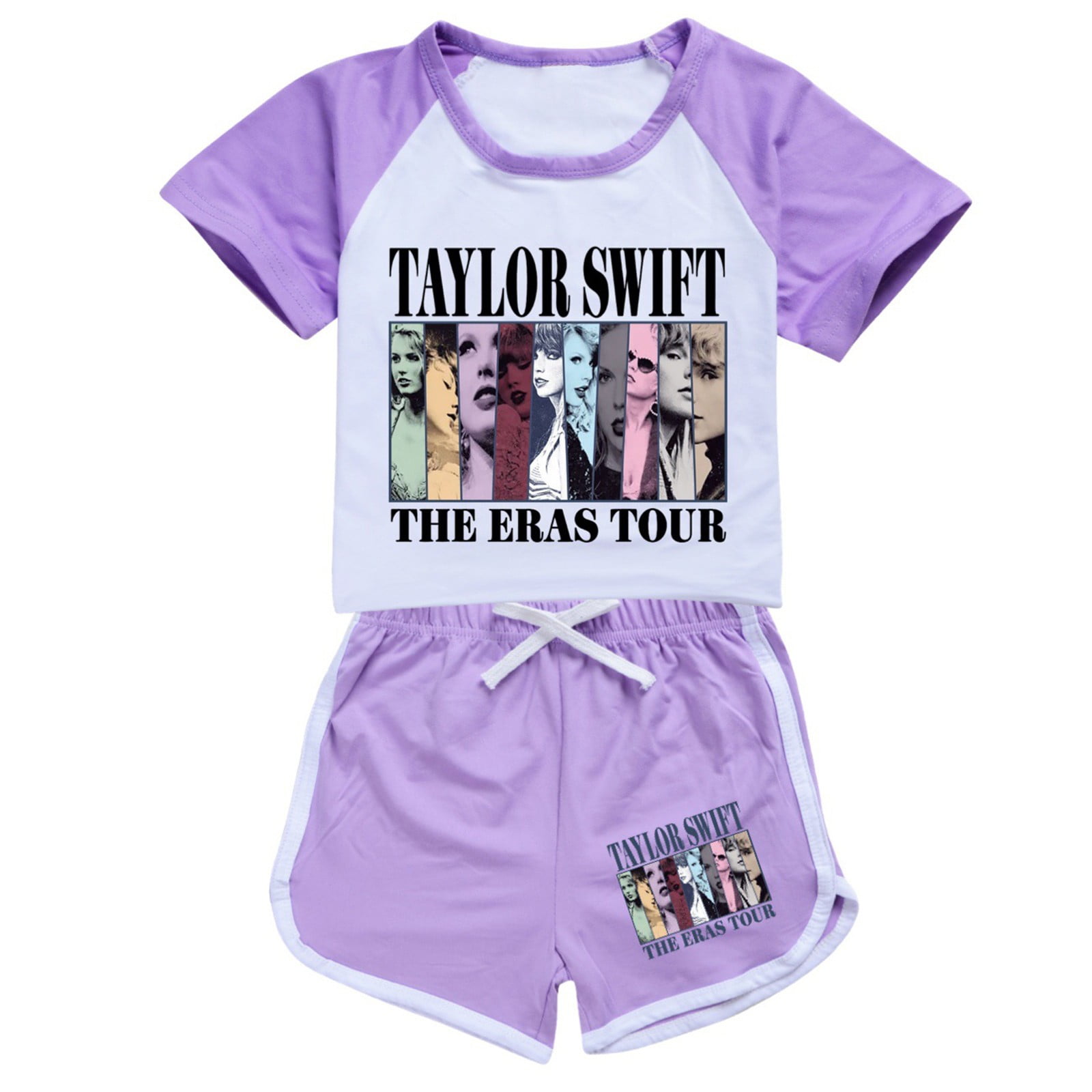 KTMKH Taylor Kids Summer Short Sleeved Outfits Swift Children Girls ...