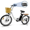 thumbnail image 1 of Gpower Peak 750W Electric Bike for Adults,22" Tire,48V10A Lithium Battery,City E-Bike,UL2849, 1 of 7