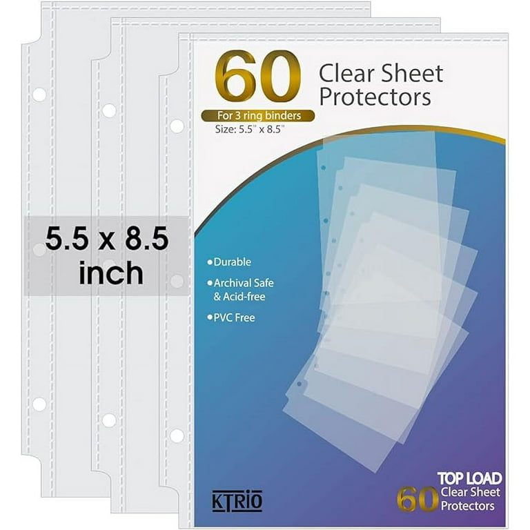 Clear sleeves for on sale binders