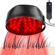 KTS 660nm Red & 850nm Infrared Light Hair Growth Cap, Laser Hair Regrowth Helmet with Digital Timer, Anti Hair Loss Scalp Therapy Device for Androgenetic Alopecia Postpartum Thinning Hair for Men Wom