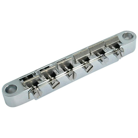 KTS Titanium Epiphone Style Bridge Set Chrome
