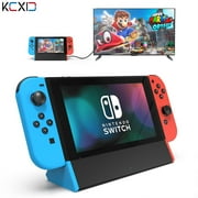 KU XIU TV Dock Station for Nintendo Switch/ Switch OLED, Portable Charger Stand Support 4K HDMI Output Normal Model