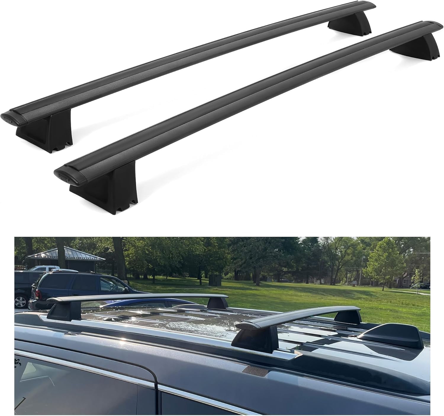 KUAFU Roof Rack Cross Bars Compatible with 2011-2022 Jeep Grand