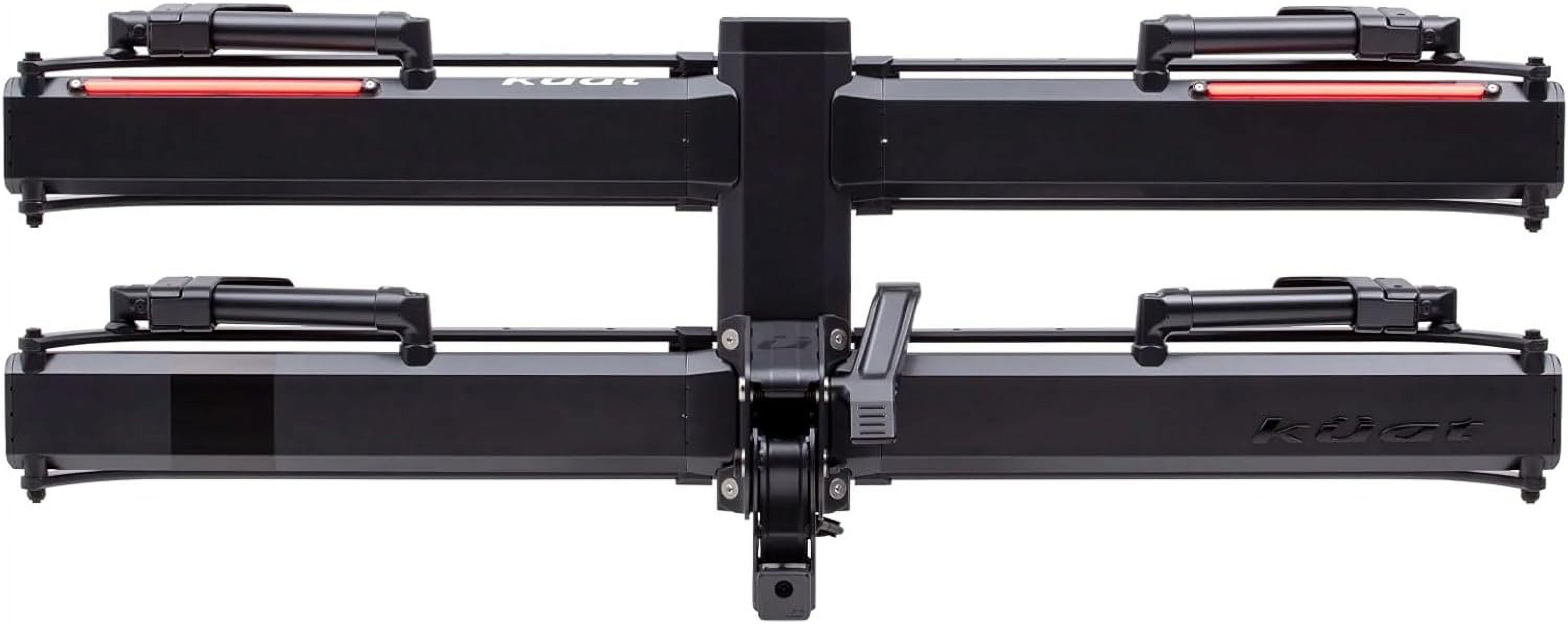 KUAT 2" Piston Pro X LED Dual Ratchet Hitch Rack Secure Rugged