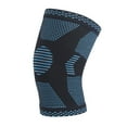 thumbnail image 1 of KUAZOU Knee Compression Sleeve 1PC - Best Knee Brace for Men & Women - Knee Support for Running,Basketball,Weightlifting,Gym,Workout,Sports(Blue,S), 1 of 4