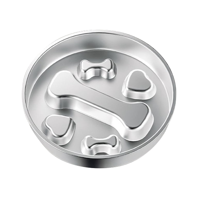ドッグフード KAZU U KUAZOU Slow Feeder Dog Bowl - Stainless Steel Dog Slow Feeder Food