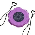 thumbnail image 1 of KUAZOU Twister Board - Waist Twister Machine for Core & Abs Exercise - Waist Twisting Fitness Tool,Dizzy Disc Twist Board for Slimming Workout & Reflexology(with 2 Pull Rope,Purple）, 1 of 7