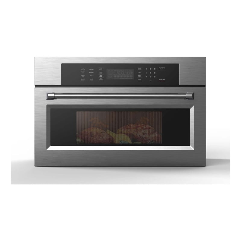 KUCHT 30 in 1.6 Cu.Ft. Stainless Steel Air Fryer & Convection Built In