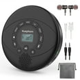 thumbnail image 1 of KUEPHOM Portable CD Player Speaker,Rechargeable Discman,CD Walkman Support MP3,USB,Earbud,Anti Skip., 1 of 8