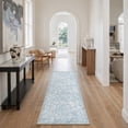 thumbnail image 1 of KUETH 2.5X10 Runner Rug Machine Washable, Kitchen Runner Rug for Floor and Hallway, Non Slip Throw Area Rug with Rubber Backing for Living Room、 Entryway、Bedroom and Dining Room, 1 of 6