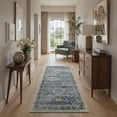 thumbnail image 1 of KUETH 2.5X6 Runner Rug Machine Washable, Kitchen Runner Rug for Floor and Hallway, Non Slip Throw Area Rug with Rubber Backing for Living Room、 Entryway、Bedroom and Dining Room, 1 of 6