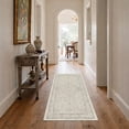 thumbnail image 1 of KUETH 2.5X8 Runner Rug Machine Washable, Kitchen Runner Rug for Floor and Hallway, Non Slip Throw Area Rug with Rubber Backing for Living Room、 Entryway、Bedroom and Dining Room, 1 of 4