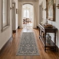 thumbnail image 1 of KUETH 2.5X8 Runner Rug Machine Washable, Kitchen Runner Rug for Floor and Hallway, Non Slip Throw Area Rug with Rubber Backing for Living Room、 Entryway、Bedroom and Dining Room, 1 of 4