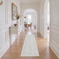 thumbnail image 1 of KUETH 2.5X8 Runner Rug Machine Washable, Kitchen Runner Rug for Floor and Hallway, Non Slip Throw Area Rug with Rubber Backing for Living Room、 Entryway、Bedroom and Dining Room, 1 of 4