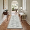 thumbnail image 1 of KUETH 2.5X8 Runner Rug Machine Washable, Kitchen Runner Rug for Floor and Hallway, Non Slip Throw Area Rug with Rubber Backing for Living Room、 Entryway、Bedroom and Dining Room, 1 of 7