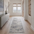 thumbnail image 1 of KUETH 2'6''X8' Runner Rug Machine Washable Rugs for Living Room, Non Slip Flat Pile Rug with Rubber Backing, Rug for Entryway Hallway Kitchen and Corridor, 1 of 3