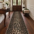 thumbnail image 1 of KUETH 2.5x10 Panthera Runner Rug Machine Washable, Kitchen Runner Rug for Floor and Hallway, Non Slip Flat Pile Area Rug with Rubber Backing for Entryway Bathroom Bedroom Laundry, 1 of 9