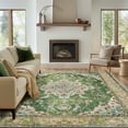 thumbnail image 1 of KUETH 2'x7' Area Rugs for Living Room, Non Slip Machine Washable Vintage Indoor Rug, Low Pile Print Rug for Bedroom Dining Room Home Office, 1 of 8