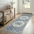 thumbnail image 1 of KUETH 2X10 Area Rugs for Living Room, Non Slip Machine Washable Retro Rugs, Ultra-thin Print Rug for Bedroom, Dining Room, Home Office., 1 of 8