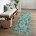 thumbnail image 1 of DEORAB  2X10 Runner Rug Machine Washable, Kitchen Runner Rug for Floor and Hallway, Non Slip Throw Area Rug with Rubber Backing for Living Room、 Entryway、Bedroom and Dining Room, 1 of 6