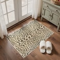 thumbnail image 1 of KUETH 2x3 Leopard Area Rugs Machine Washable Rugs for Living Room, Non Slip Flat Pile Rug with Rubber Backing, Modern Rug for Entryway Bedroom Dining Room Home Office, 1 of 9