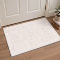 thumbnail image 1 of KUETH 2x3 Soft Classic Allover Persian Accent Rug, Machine Washable Low Pile Non Slip Backing Rug, 浅米色 Rug for Entryway Kitchen, 1 of 5
