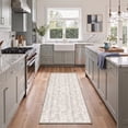 thumbnail image 1 of KUETH 2x7 Low Pile Simple Modern Runner Rug, Machine Washable Soft Non Slip Backing Rug Runner, SLATE ECHO Rug for Hallway Kitchen Bedroom, 1 of 5
