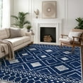 thumbnail image 1 of KUETH 3'x5' Area Rugs for Living Room, Non Slip Machine Washable Vintage Indoor Rug, Ultra Thin Chenille Print Rug for Bedroom Dining Room Home Office, 1 of 8