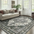 thumbnail image 1 of KUETH 3'x5' Area Rugs for Living Room, Non Slip Machine Washable Vintage Indoor Rug, Low Pile Print Rug for Bedroom Dining Room Home Office, 1 of 7