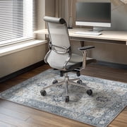 KUETH 36"X 48" Protective Flooring Office Chair Mat for Hardwood Floor and Tile Floor, Heavy Duty Desk Chair Mat for Carpets, Anti Slip Office Floor Mats for Ro