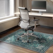 KUETH 36"X 48" Protective Flooring Office Chair Mat for Hardwood Floor and Tile Floor, Heavy Duty Desk Chair Mat for Carpets, Anti Slip Office Floor Mats for Ro
