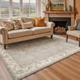 thumbnail image 1 of KUETH 3X5 Vintage Area Rugs Machine Washable Rugs for Living Room, Non Slip Flat Pile Rug with Rubber Backing, Persian Rug for Entryway Bedroom Dining Room Home Office, 1 of 4