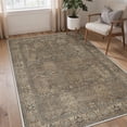 thumbnail image 1 of KUETH 3x5 Vintage Area Rugs Machine Washable Rugs for Living Room, Non Slip Flat Pile Rug with Rubber Backing, Boho Rug for Entryway Bedroom Dining Room Home Office, 1 of 12