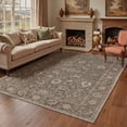 thumbnail image 1 of KUETH 5'X7' Vintage Area Rugs Machine Washable Rugs for Living Room, Non Slip Flat Pile Rug with Rubber Backing, Boho Rug for Entryway Bedroom Dining Room Home Office, 1 of 3