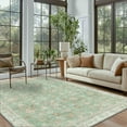 thumbnail image 1 of KUETH 5'x7' Area Rugs for Living Room, Non Slip Machine Washable Vintage Indoor Rug, Ultra Thin Chenille Print Rug for Bedroom Dining Room Home Office, 1 of 10
