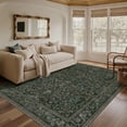 thumbnail image 1 of KUETH 5'x7' Area Rugs for Living Room, Non Slip Machine Washable Vintage Indoor Rug, Low Pile Chenille Print Rug for Bedroom Dining Room Home Office, 1 of 9