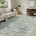 thumbnail image 1 of KUETH 5'x7' Area Rugs for Living Room, Non Slip Machine Washable Vintage Indoor Rug, Low Pile Chenille Print Rug for Bedroom Dining Room Home Office, 1 of 8